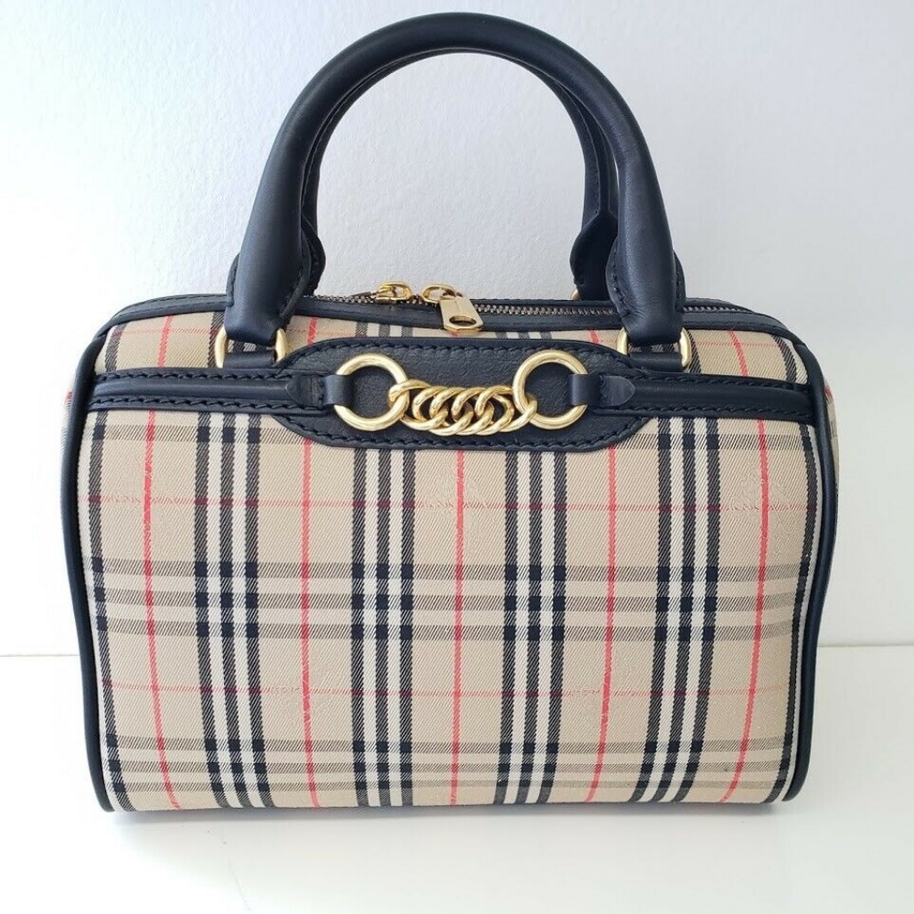 Burberry Small Chain Link Bowling Bag - Picture 3 of 8